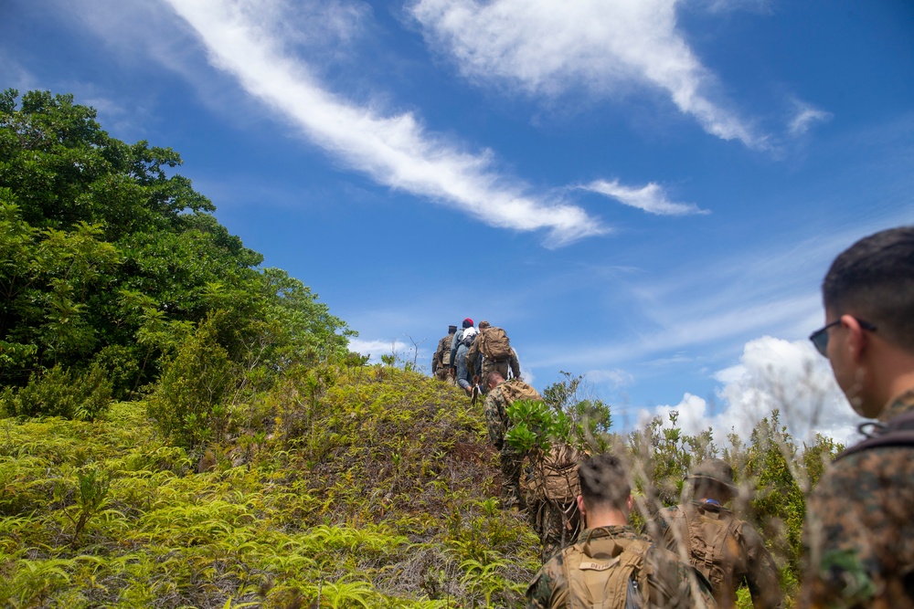 U.S. Marines and Local Environmentalists Survey the Jungle | Task Force Koa Moana 22