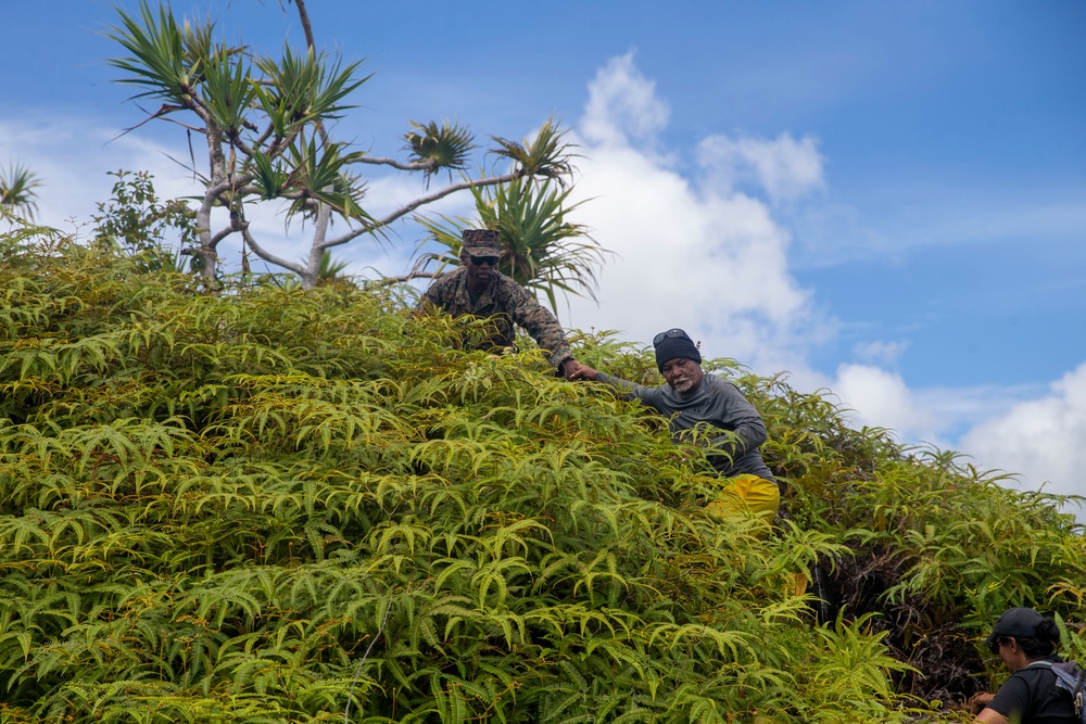 U.S. Marines and Local Environmentalists Survey the Jungle | Task Force Koa Moana 22