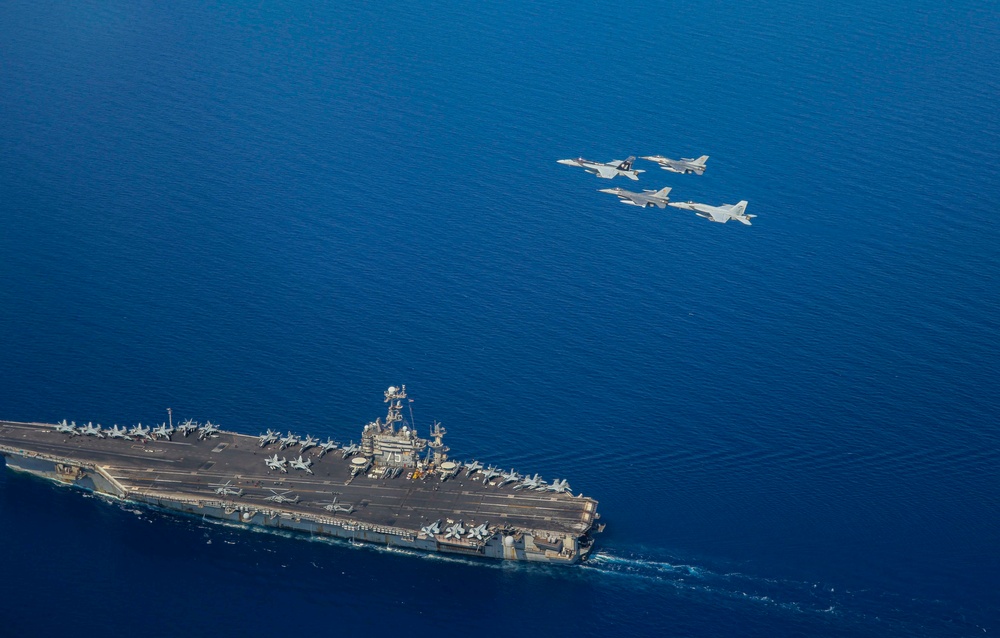 The Harry S. Truman Carrier Strike Group is on a scheduled deployment in the U.S. Naval Forces Europe area of operations, employed by U.S. Sixth Fleet to defend U.S., allied and partner interests.