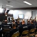 U.S Firefighters, 424th Air Base Squadron, train Belgian Firemen to intervene on an aircraft, Chièvres Air Base, 23 June 2022.