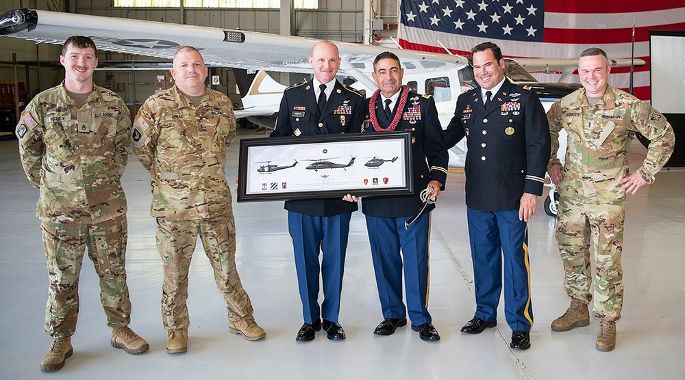 Roland completes military aviation career with final flight