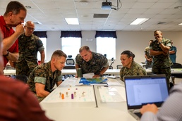 II MEF Hosts Naval Postgraduate Wargaming Courses