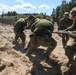 US, Canadian troops play tug of war