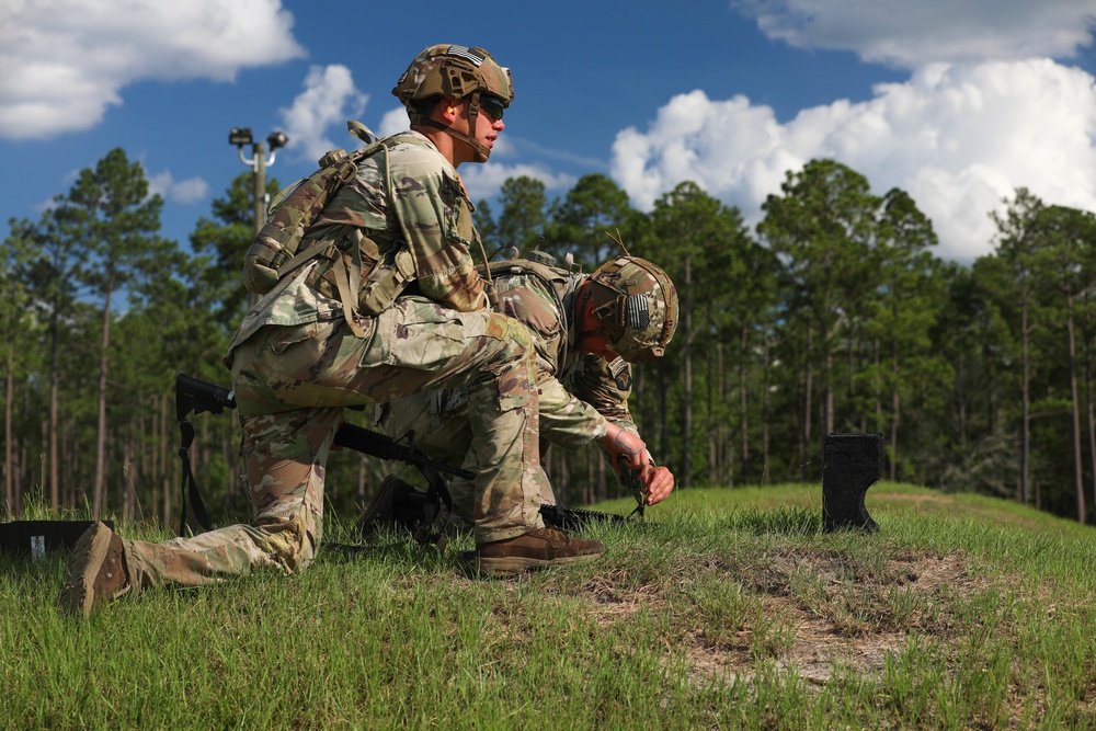 XVIII Airborne Corps Best Squad Competition Qualification Range