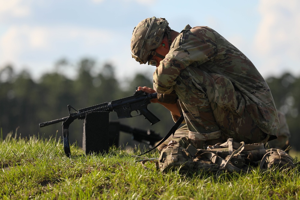 XVIII Airborne Corps Best Squad Competition Qualification Range