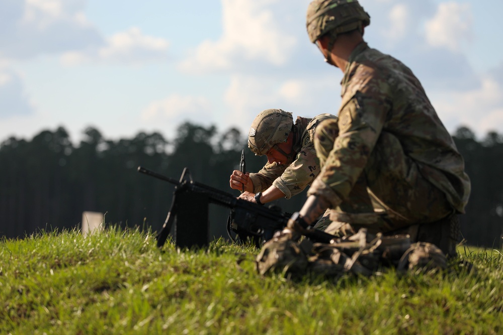 XVIII Airborne Corps Best Squad Competition Qualification Range