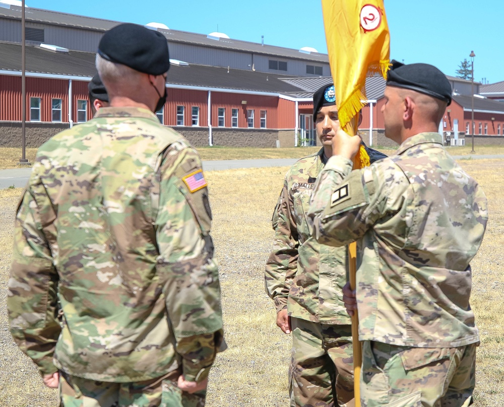 2-358th Armor Battalion Welcomes New Commander