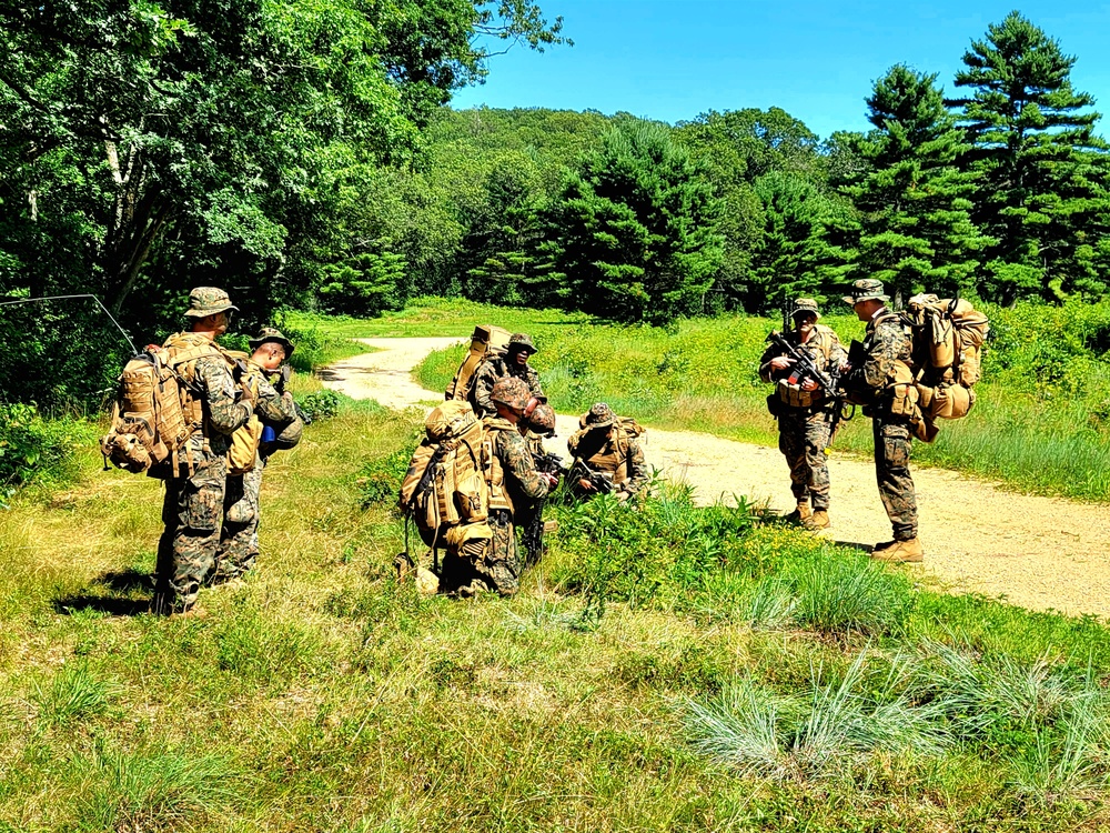Marines, Navy Corpsmen train in casualty care field exercise at Fort McCoy
