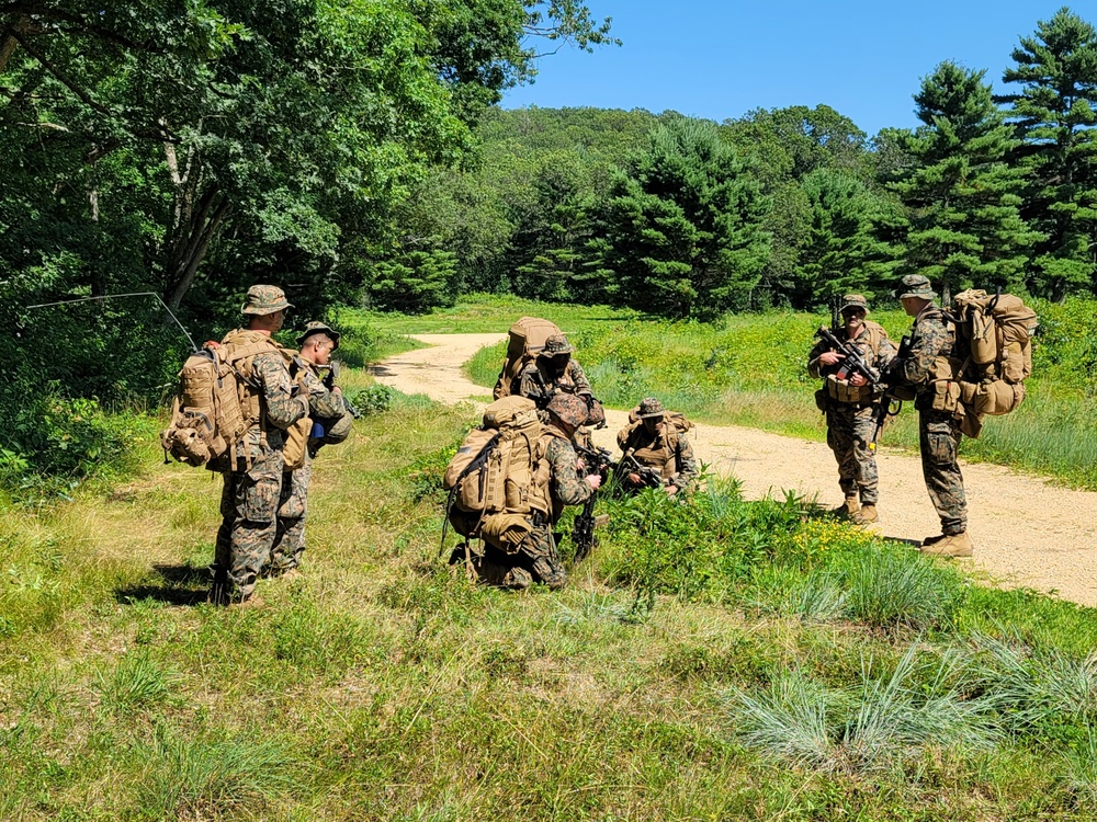 Marines, Navy Corpsmen train in casualty care field exercise at Fort McCoy