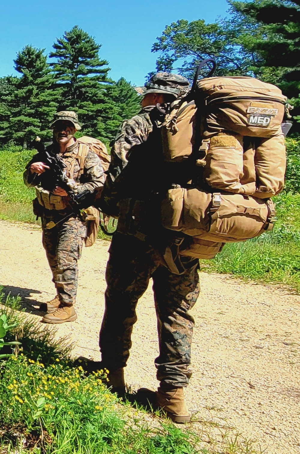 Marines, Navy Corpsmen train in casualty care field exercise at Fort McCoy
