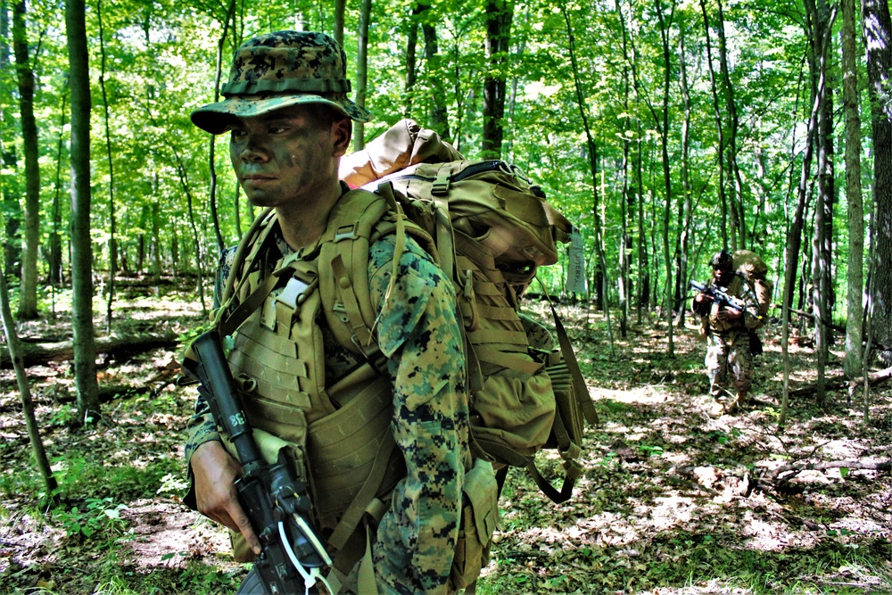 Marines, Navy Corpsmen train in casualty care field exercise at Fort McCoy