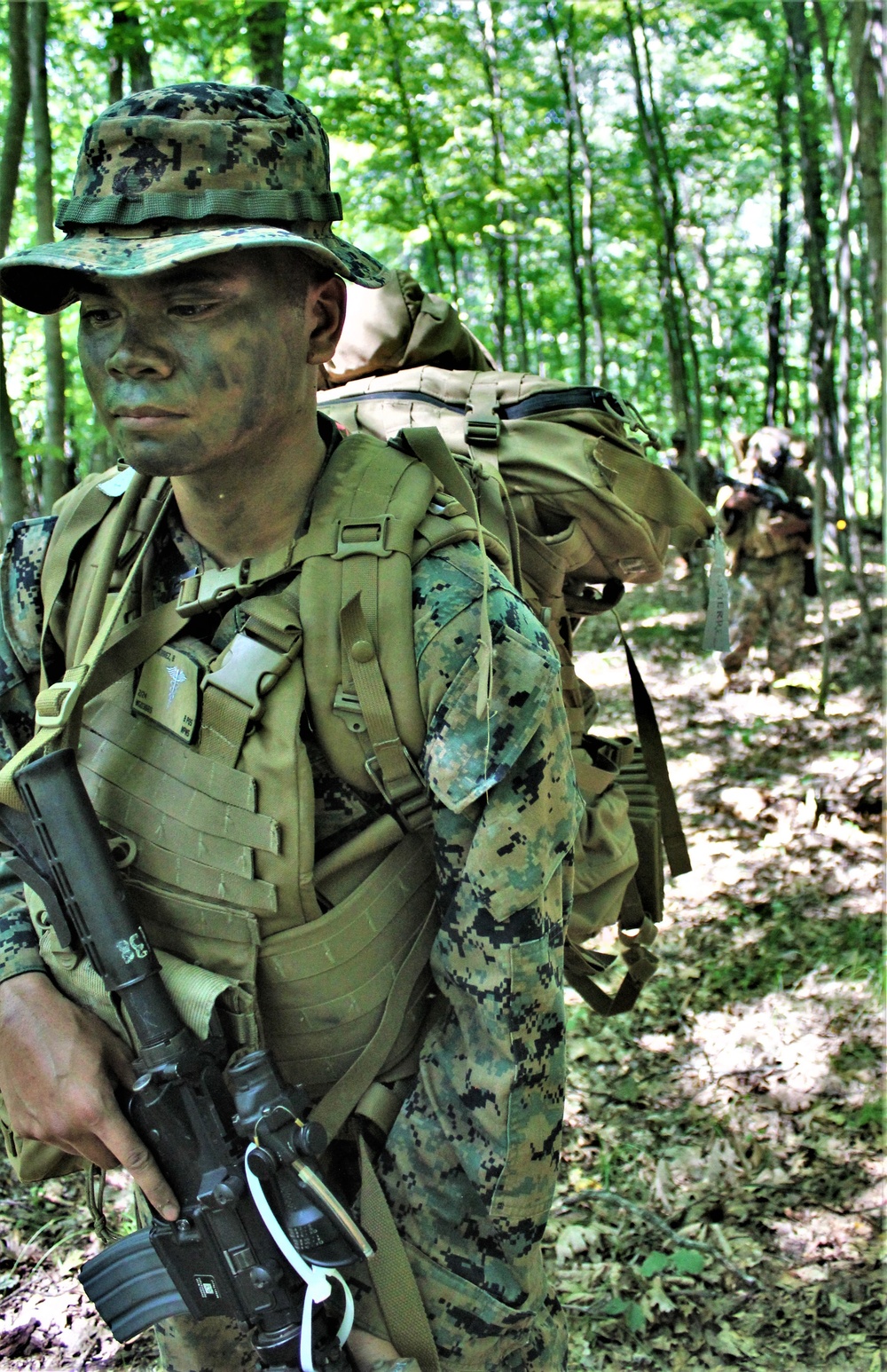 Marines, Navy Corpsmen train in casualty care field exercise at Fort McCoy