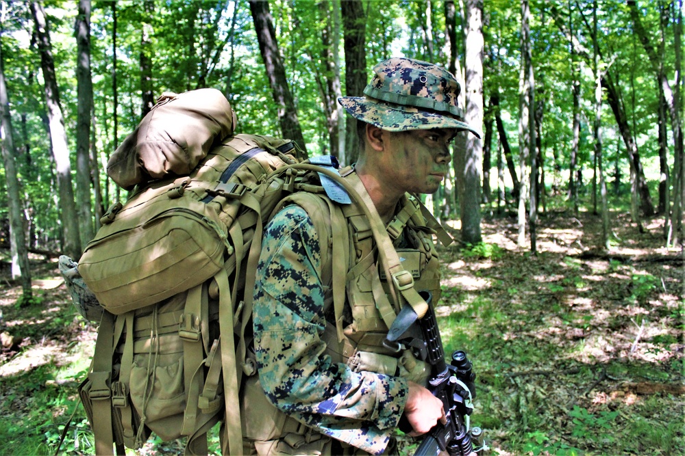Marines, Navy Corpsmen train in casualty care field exercise at Fort McCoy