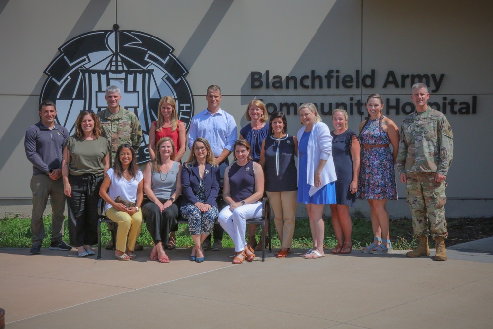 BACH Hosts Senior Spouses Tour