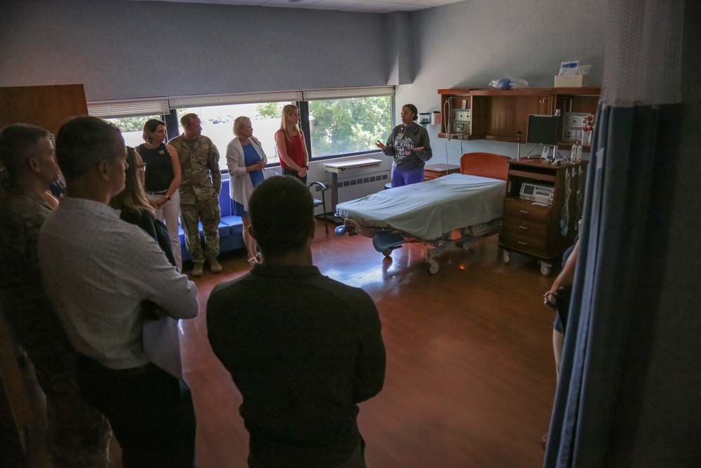 BACH Hosts Senior Spouses Tour