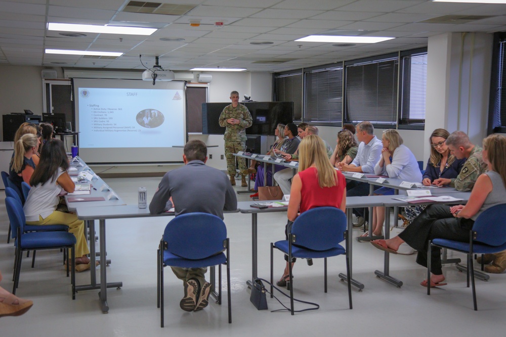BACH Hosts Senior Spouses Tour