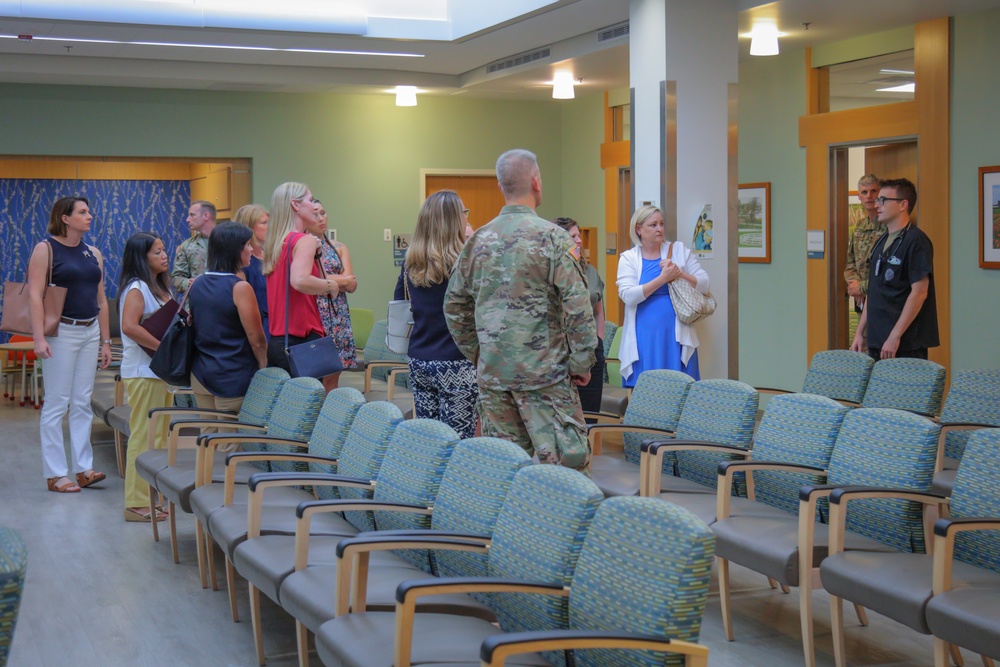 BACH Hosts Senior Spouses Tour