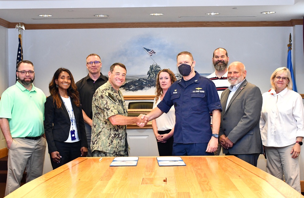 FRC East collaborates with Coast Guard aviation facility for mutual success