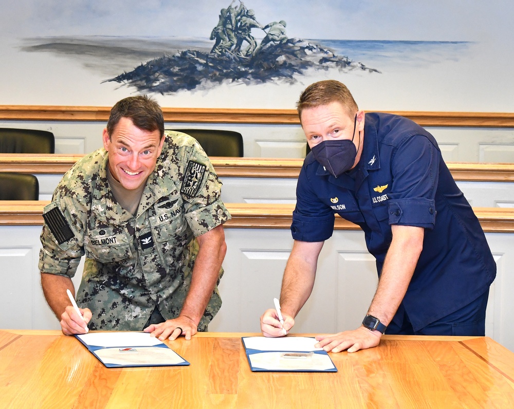 FRC East collaborates with Coast Guard aviation facility for mutual success