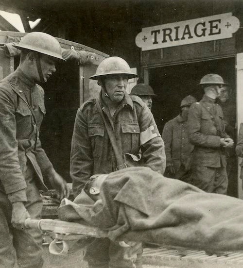 Nebraska Hospital Corps 42nd Division Triage