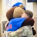 A hug with Cubbie Bear