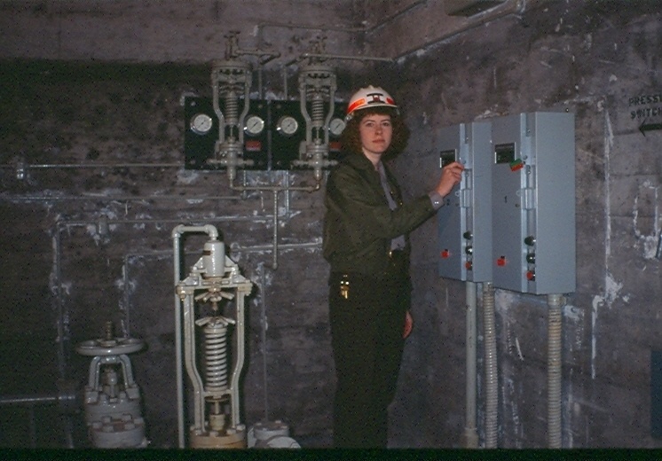 Ranger Lisa Owens at Nimrod Lake