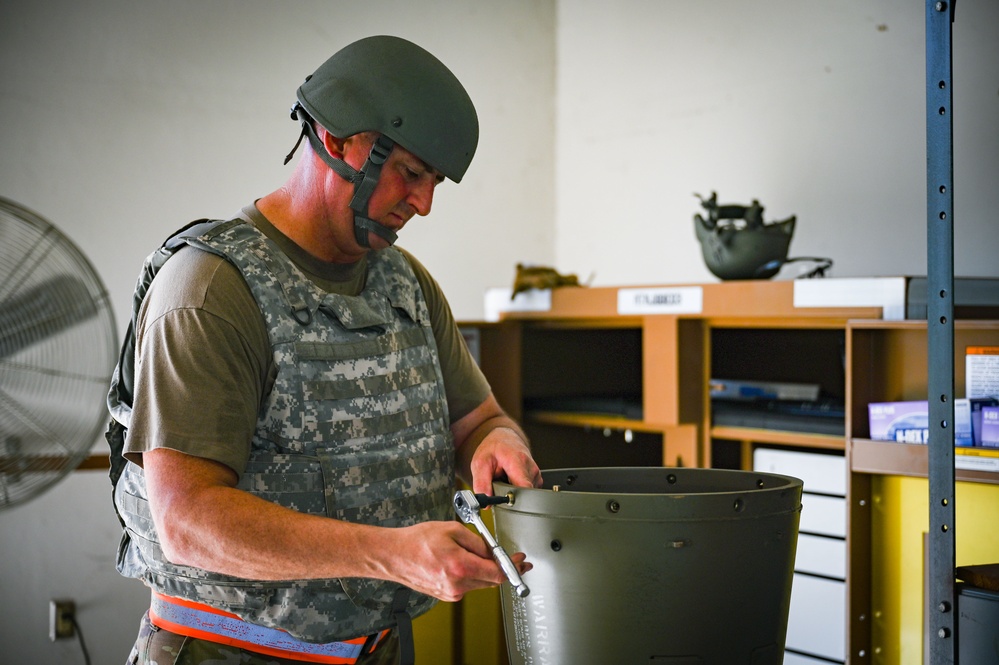 Moody AFB Munitions Airmen support Agile Combat Employment training at Air Dominance Center