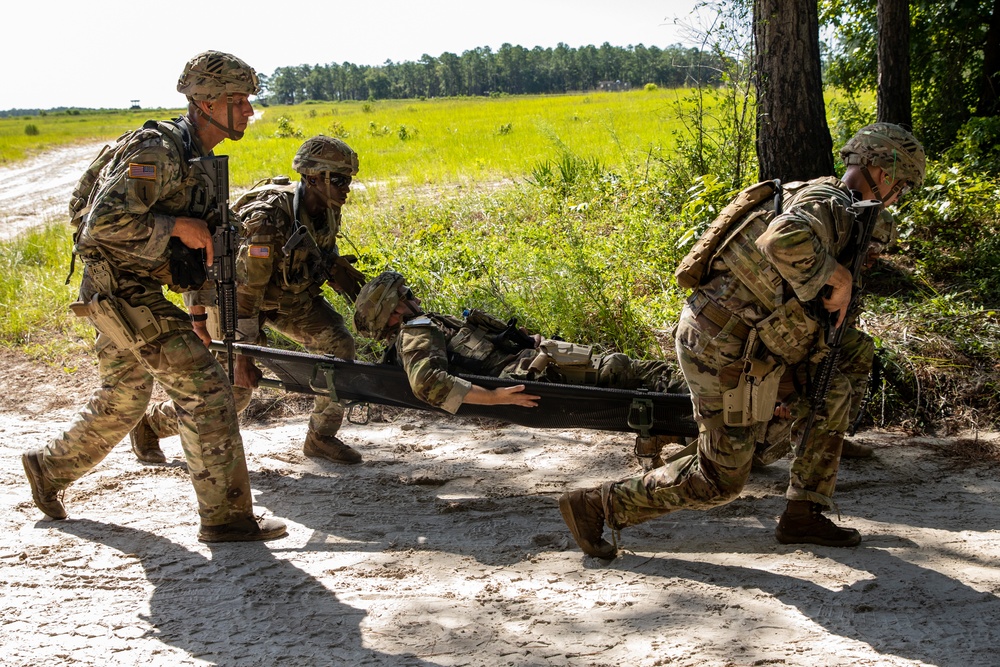 XVIII Airborne Corps Best Squad Competition Stress Shoot