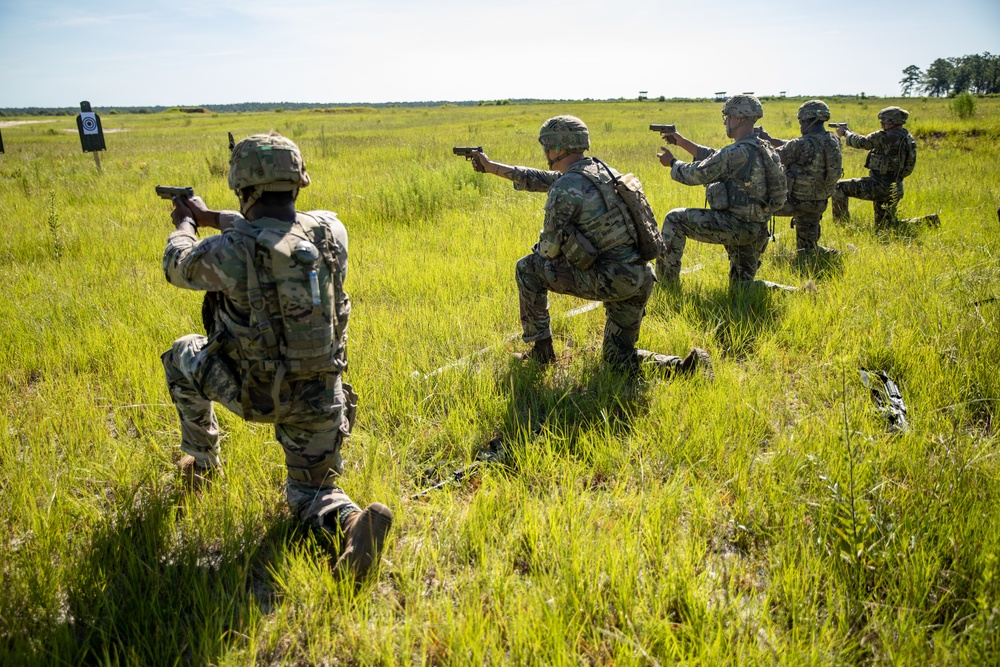 XVIII Airborne Corps Best Squad Competition Stress Shoot