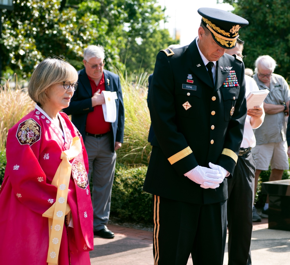 Korean War armistice observed