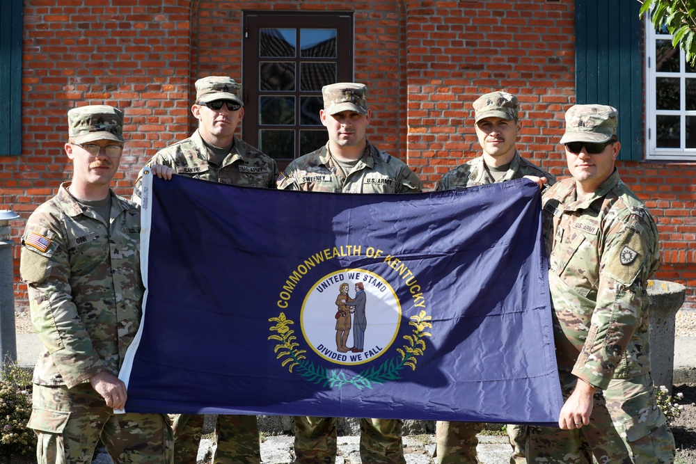 Kentucky Army National Guard Soldiers Participate in a Multi-National Exchange Program in Denmark