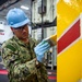 USS Carl Vinson (CVN 70) Sailors Work In-Port