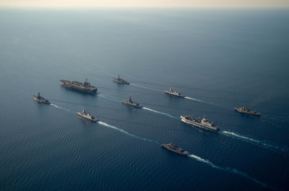 The Harry S. Truman Carrier Strike Group is on a scheduled deployment in the U.S. Naval Forces Europe area of operations, employed by U.S. Sixth Fleet to defend U.S., Allied and Partner interests.