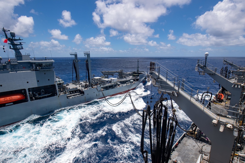 DVIDS - Images - USNS Pecos conducts refueling at sea during RIMPAC ...