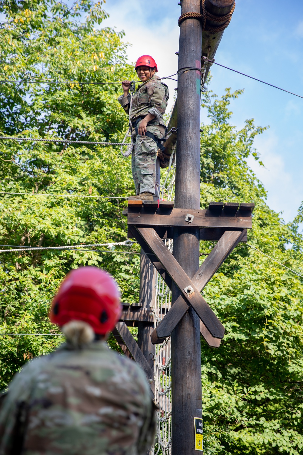 1st Regiment, Basic Camp, High Ropes | CST 2022