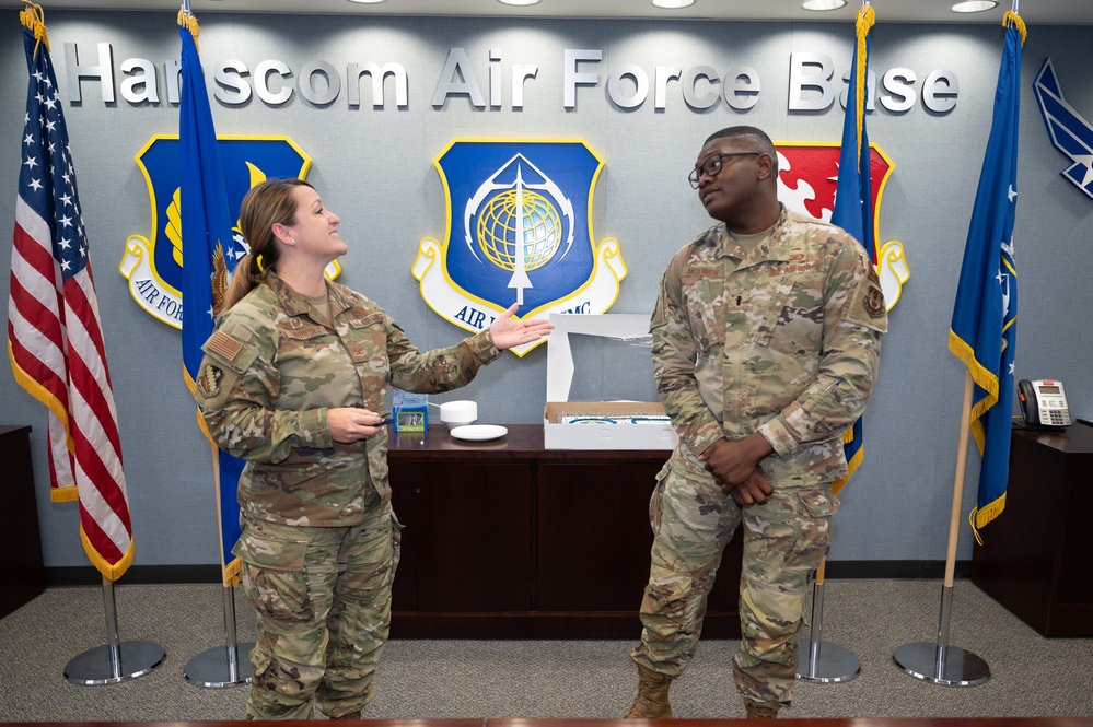 66th Air Base Group commander recognizes comptroller CGO