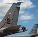 Maintainers replace coupler on KC-135 at MacDill