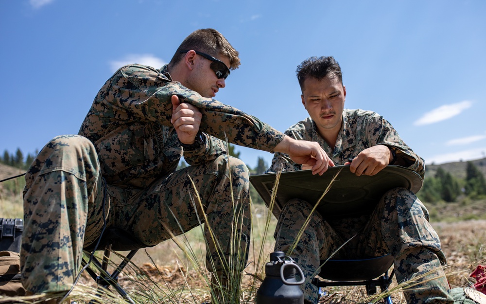 Force Multiplier | U.S. Marines with 1st Battalion, 24th Marine Regiment conduct mortar drills with an M252A1 81mm mortar at Mountain Warfare Training Center