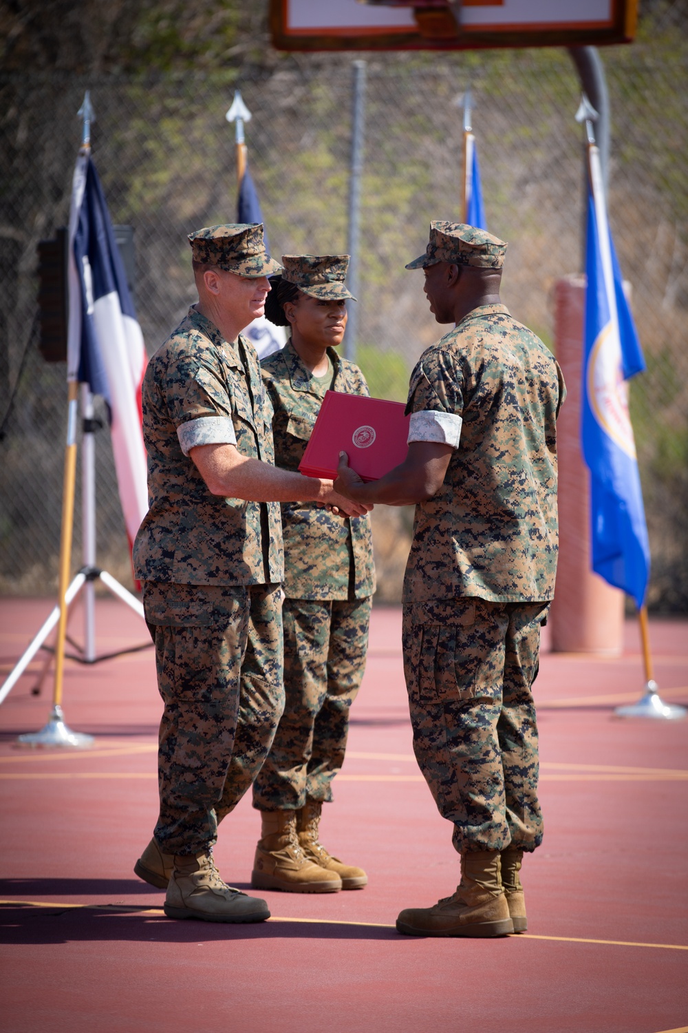 I MIG Career Planner GySgt. Gibbs Retirement Ceremony