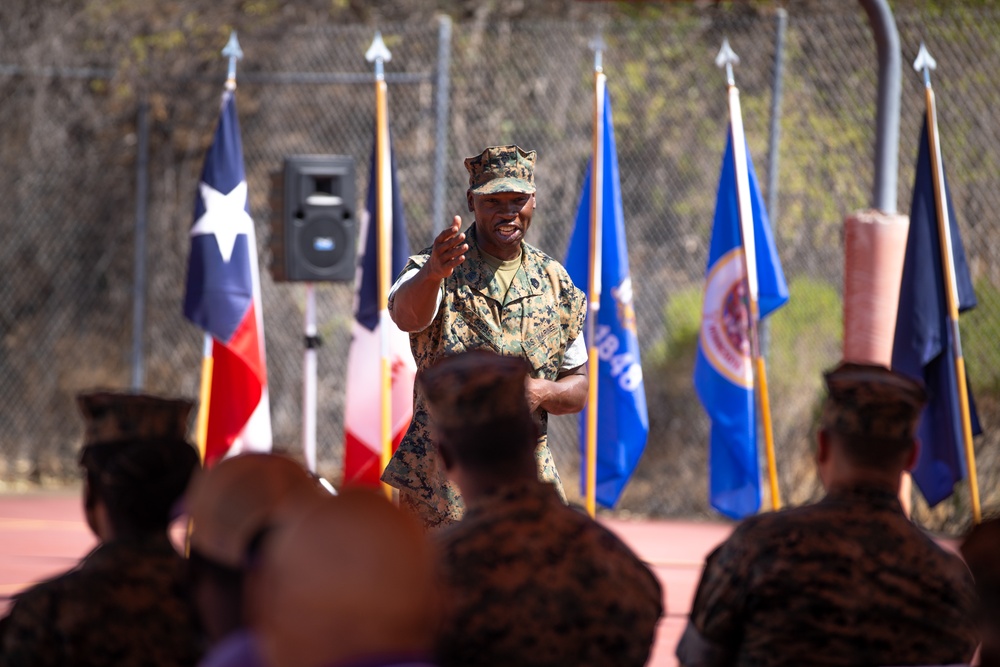 I MIG Career Planner GySgt. Gibbs Retirement Ceremony