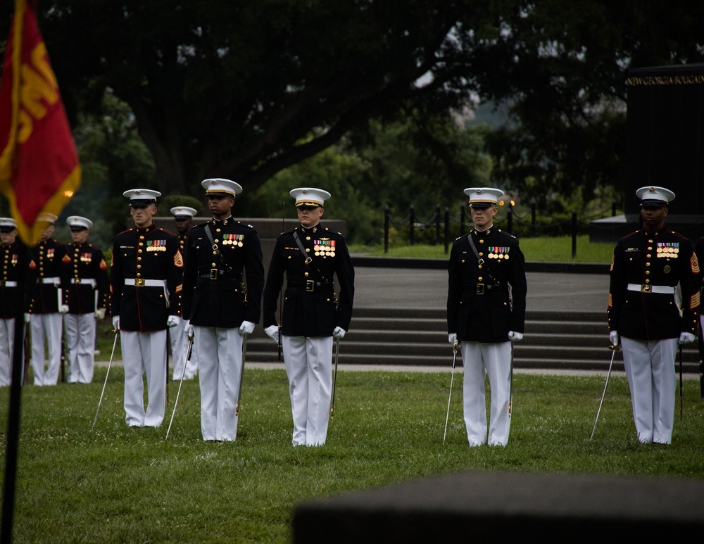 Marine Barracks Washington another fantastic sunset parade.