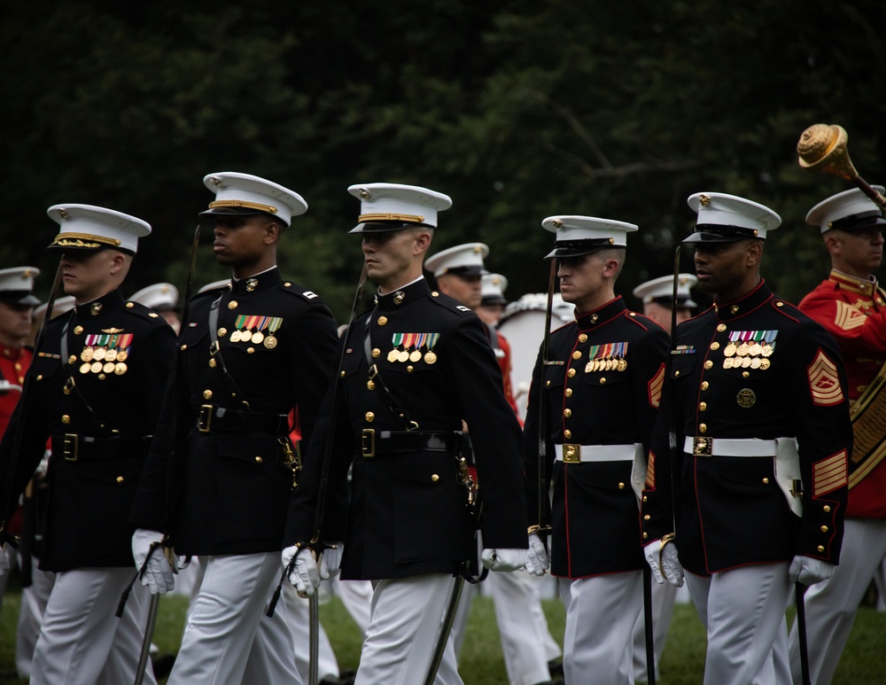 Marine Barracks Washington another fantastic sunset parade.