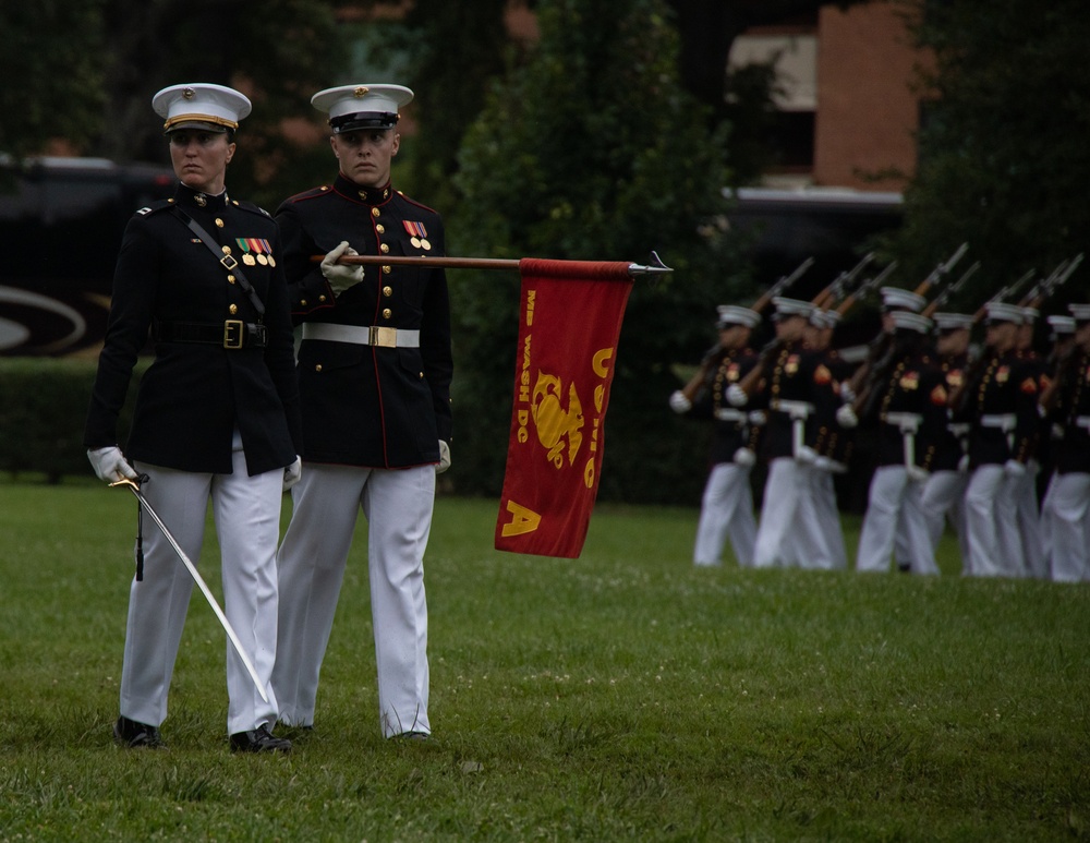 Marine Barracks Washington another fantastic sunset parade.