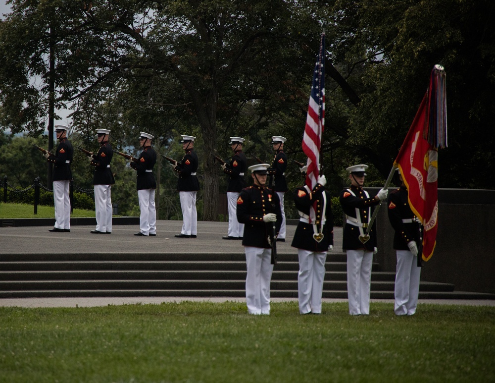 Marine Barracks Washington another fantastic sunset parade.