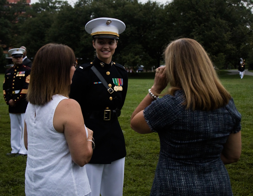 Marine Barracks Washington another fantastic sunset parade.