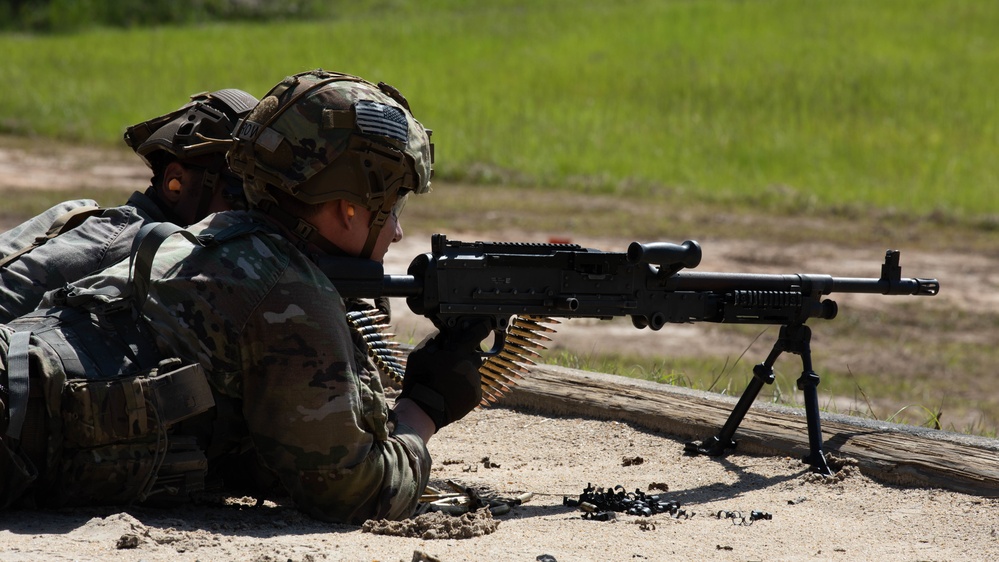 XVIII Airborne Corps Machine Gun event
