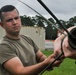 350th CACOM Army Reserve Soldiers train on antenna emplacement