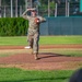 Malmstrom command chief throws Voyagers game first pitch