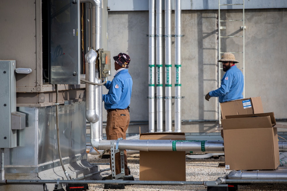 HVAC section maintains air-cooling systems on MCAGCC