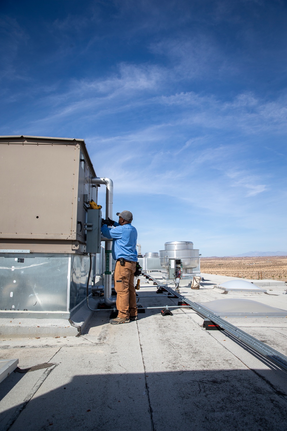 HVAC section maintains air-cooling systems on MCAGCC